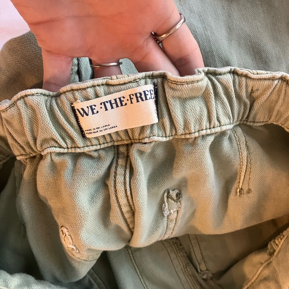 Free People We The Free Silverton pull-on barrel jeans Small - Picture 4 of 5